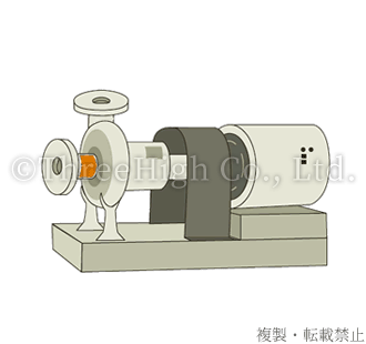 Antifreeze heater for pump