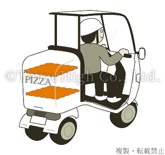 Insulation heater for delivery bike